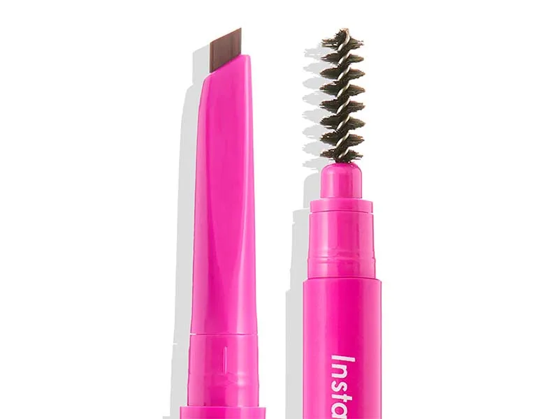 ModelCo Instant Brows Retractable Pencil - With A Smooth Wax Formula - Creates Natural Looking Arches - Adds Shape  Color And Density For A Perfect Finish - Medium Dark - 0.01 Oz Eyebrow Pencil - Brow