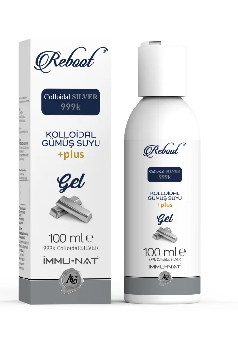Reboot Silverten Forte - Antimicrobial Silver Wound Care Gel - 3.4oz - Fast First Aid Relief for Burns  Itching & Scars - Cooling  Soothing & Revitalizing - Safe for Kids & Pets - plus gel