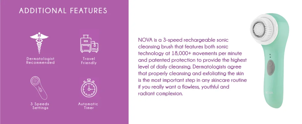Spa Sciences NOVA Serum Infusion Head - Replacement Treatment Head - For Skincare Infusion - All Skin Types - nova