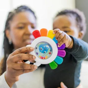 Baby Einstein Outstanding Opus The Octopus Sensory Rattle & Teether Multi-Use Toy  BPA Free & Chillable  3 Months & up  Multicolored - unspecified