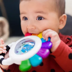 Baby Einstein Outstanding Opus The Octopus Sensory Rattle & Teether Multi-Use Toy  BPA Free & Chillable  3 Months & up  Multicolored - unspecified