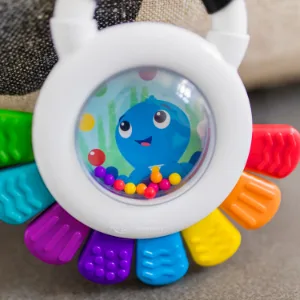 Baby Einstein Outstanding Opus The Octopus Sensory Rattle & Teether Multi-Use Toy  BPA Free & Chillable  3 Months & up  Multicolored - unspecified
