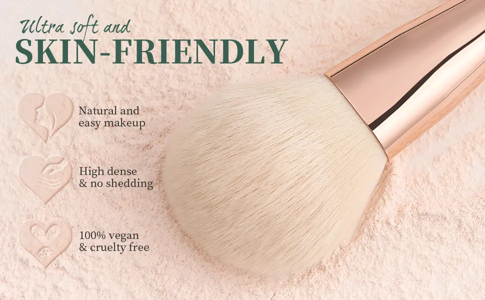 DUcare Makeup Brushes Professional 20Pcs Green Makeup Brush set with Silicone Face Mask Brush Kabuki Foundation Blending Powder Blush Concealers Eyeshadows Brushes - product information 29