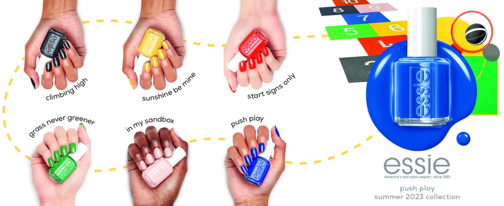 essie Nail Polish Limited Edition Fall 2021 Collection  Deep Purple  Star Struck a Chord  0.46 Ounce - essie push play
