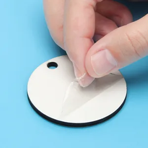 Coolrunner Sublimation Blank Keychain 30PCS Heat Transfer Keychain Double-Side Printed DIY MDF Blank Keychain (Square  Round  Rectangle) - product information 25