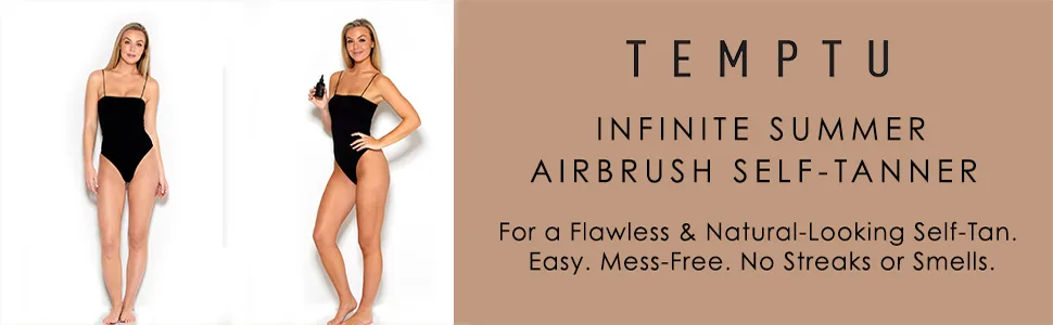 TEMPTU Infinite Summer Airbrush Self-Tanner & Skin Prep Duo  4 fl. oz. - Temptu