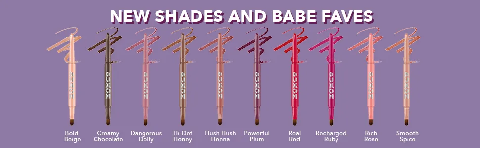 Buxom Power Line  Plumping Lip Liner Recharged Ruby - Power Line Plumping Lip Liner