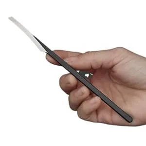 Feet Scraper Knife Manicure Pedicure Pedicure Tool Scraper Manicure Kit Scraper Cleaner Stainless Steel Foot Care Callus Exfoliating (Silver) - size