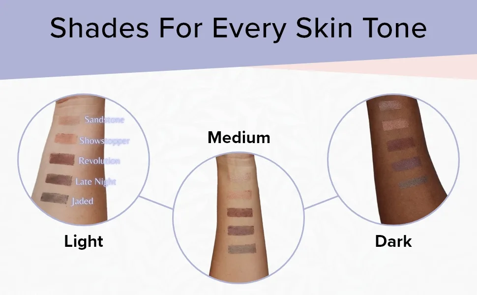 Clover Plush Pigment Cream Eyeshadow Stick Cruelty-Free & Vegan Eye Makeup  Revolution - Skin Tone