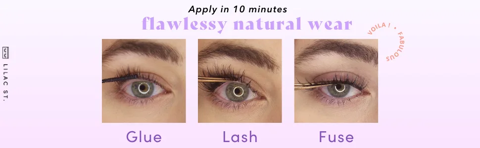 Lilac St Spiky False Lashes - Hollywood 10mm - Hollywood