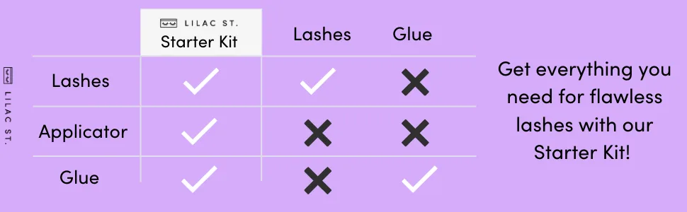 Lilac St Spiky False Lashes - Hollywood 10mm - Originals