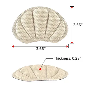 Urwalk 3 Layers Adjustable Supination & Over-Pronation Corrective Shoe Inserts  Medial & Lateral Heel Wedge Insoles for Foot Alignment  Knee Pain  Bow Legs  Osteoarthritis (Black - Large) - Heel Grips