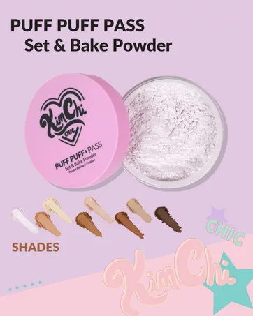 Kimchi Chic Diamond Sharts - Strike A Pose - puff puff pass bake powder makeup kccb kimchi chic beauty