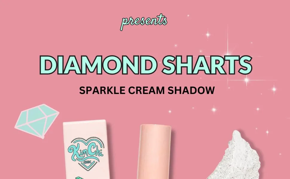 Kimchi Chic Diamond Sharts - World Dominance - kimchi chic beauty Makeup Cosmetics Foundation Lipstick Eyeshadow Mascara Highlighter Cruelty-free