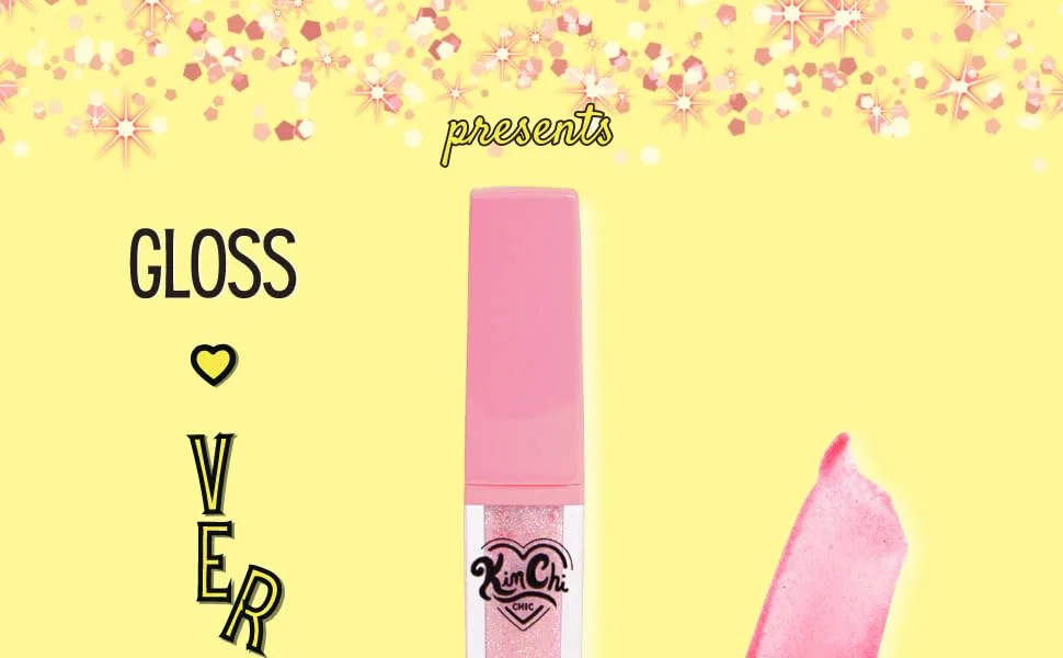 Kimchi Chic Gloss Over Gloss - Peach Shimmer - kimchi chic beauty Makeup Cosmetics Foundation Lipstick Eyeshadow Mascara Highlighter Cruelty-free