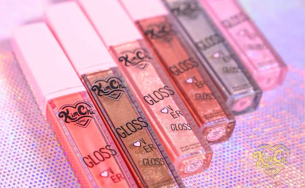 Kimchi Chic Gloss Over Gloss - Peach Shimmer - kimchi chic beauty Makeup Cosmetics Foundation Lipstick Eyeshadow Mascara Highlighter Cruelty-free