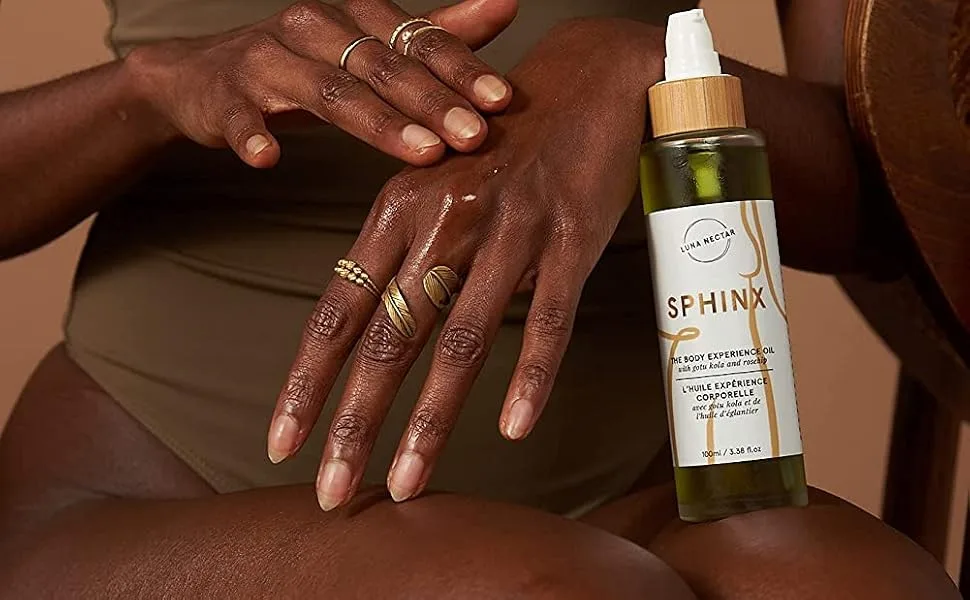 Luna Nectar Sphinx Body Experience Oil - moon boost dermatologist tested