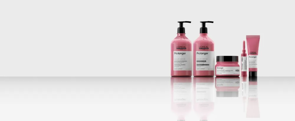 L'Oreal Professionnel Pro Longer Thickening Conditioner | Reduces Breakage & Appearance of Split Ends| Adds Volume & Shine | For Thin & Fine Hair Types | 16.9 Fl. Oz. - Shampoo, Conditioner, Mask, Leave-in Cream and split end treatment to cleanse, treat and perfect