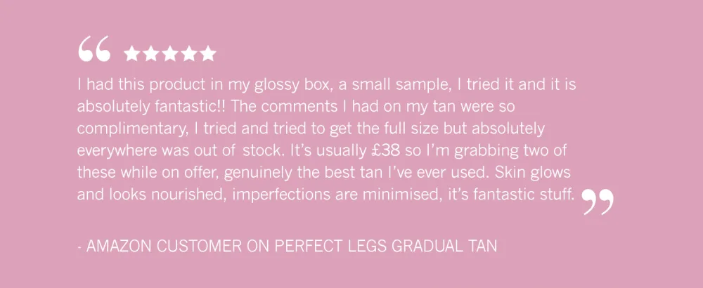This Works Perfect Legs Gradual Tan  Self Tanner with Vitamin E & Shea Butter  150ml - review