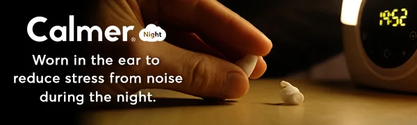 Flare Calmer Night Mini   Small Sleeping Ear Plugs Alternative   Reduce Annoying Noises Without Blocking Sound   Extra Soft Reusable Silicone   Black - calmer night