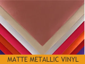 HTVRONT Matte Metallic Vinyl Permanent  9 PCS 12x12 Metallic Vinyl Sheets - Permanent Adhesive Vinyl for Cricut Machine & Silhouette Cameo - Self Adhesive Vinyl Sheets