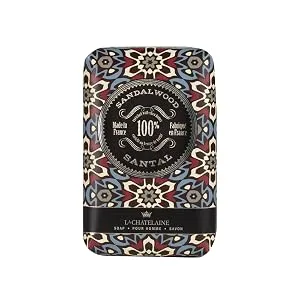La Chatelaine Shea Butter Bar Soap| Natural and Organic |Triple Milled | Made in France | Large (Deep Blue Sea) - natural hand soap, shave soap, arome soap, soap male, stile soap, decorative soap, beauty luxury