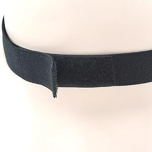 YTBYT 6 Pcs Elastic Band Lace Melting Bands Adjustable Wig Headbands for Lace Frontal Laying (Width 1 Inch) Width 1.0 Inch/2.5cm Black 6 pcs - Wig Edge Elastic Band Adjustable and Stickable Elastic Band 2.5 cm