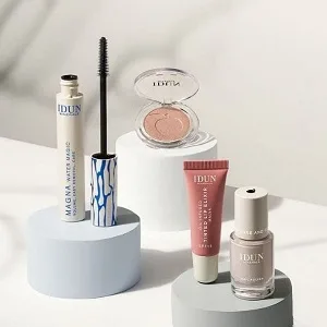 Idun Minerals - 2-In-1 Pressed Powder And Foundation - Multi-functioning Powder With A Perfecting Matte Finish - Easily Blendable And Buildable  Vegan Formula - Skargard Light-Medium - 0.27 Oz Skargard-Light-Medium - product information 2