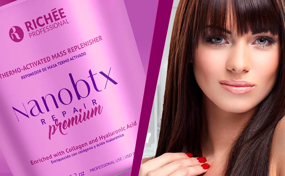 Rich e Professional | NanoBTX Repair | Thermo Activated Mass Replenisher | 250 gr / 8.81 oz. - richee nanobtx