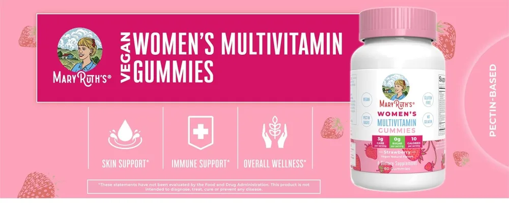 Mary Ruth's Women's Multivitamin Gummies  60 CT - Women
