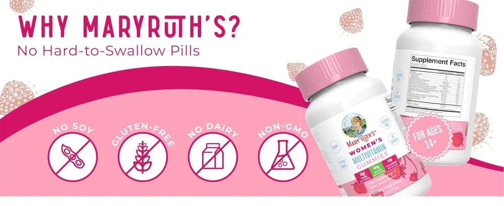 Mary Ruth's Women's Multivitamin Gummies  60 CT - Women
