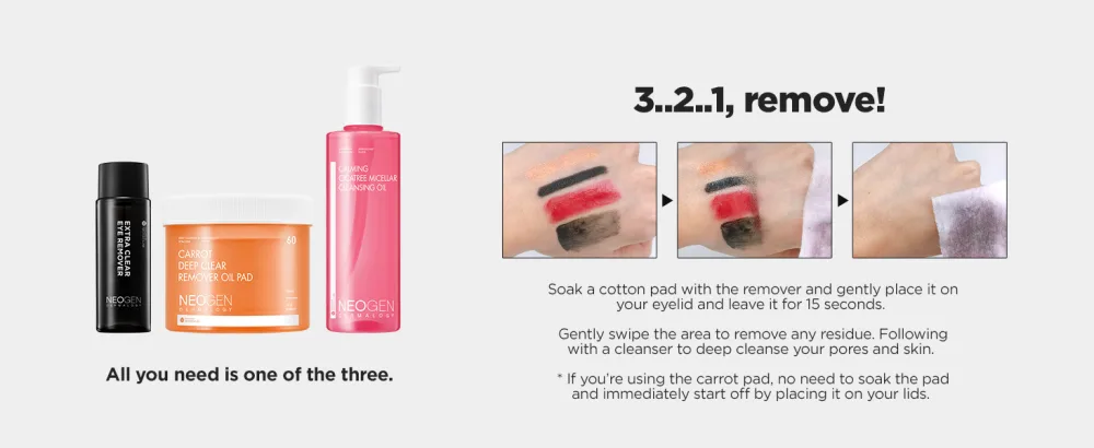 NEOGEN DERMALOGY Innovative Sensational Hygienic Washable Extra Slim Metal Mascara (Slim  Black) - remover
