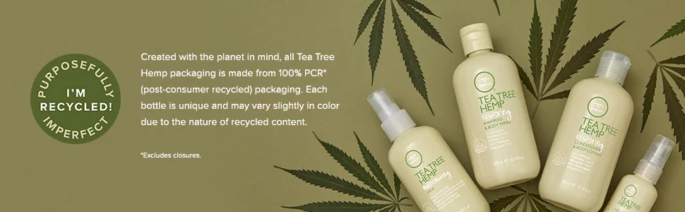 Tea Tree Hemp Multitasking Spray  All-in-1 Style Prep  For All Hair Types  6.8 fl. oz. - tea-tree-hemp-amazon-A+-mar21-tpg-pcr
