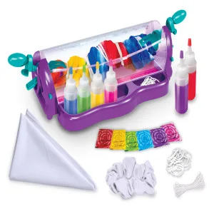 Shimmer 'n Sparkle Deluxe Tie Dye Studio with Hair Scrunchy and Bandana by CRA-Z-Art - tie dye