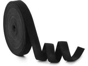 Mr. Pen- Elastic Band  0.6  11 Yards  Black  Elastic Band for Sewing  Black Elastic Band  Elastic Straps  Stretch Elastic for Sewing  Fabric Elastic Band  Waistband Elastic - Elastic Band