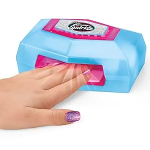 Shimmer'n Sparkle Ultimate Glitter Nail Designer Kit with Polish  Glitter  Gems and Stickers by CRA-Z-Art - ultimate glitter nails