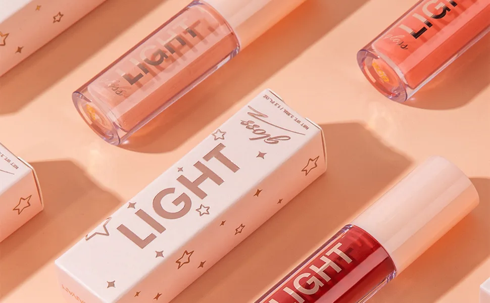 MAEPEOR Shiny Lipgloss Set 6PCS Smooth Moisturizing Lip Gloss Neutral Nude Nourishing Glossy Lipgloss (6PCS Set B) - Light Lipgloss 6PCS