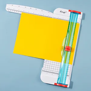 Ecraft Paper Cutter Trimmer with Vinyl Weeding Tool Set Weeder/Scraper/Spatula/Tweezers/Scissors Basic Tools Kit for Scrapbooking Lable Cardstock Coupon Letter DIY Art Crafting Cutting Splicing - Paper Cutter Trimmer