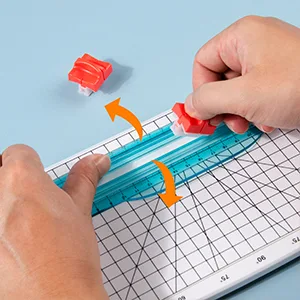 Ecraft Paper Cutter Trimmer with Vinyl Weeding Tool Set Weeder/Scraper/Spatula/Tweezers/Scissors Basic Tools Kit for Scrapbooking Lable Cardstock Coupon Letter DIY Art Crafting Cutting Splicing - Replace the blade