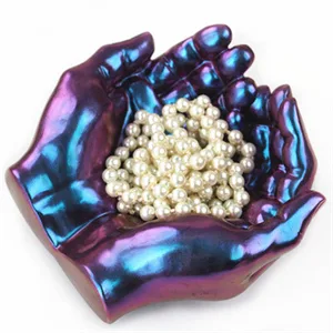 Hand Shaped Flower Pot Cement Silicone Mold  Concrete Clay Succulent Planter Mold Dish Resin Mold Jewelry Storage Mould Epoxy Casting Mold Hands - product information 4