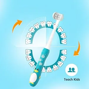 RAZOKO 3 Sided Toothbrush Kids Triple-Angle Training Toothbrush for Toddler Oral Care Great Angle Bristles Clean Each Tooth  Soft and Gentle - product information 4