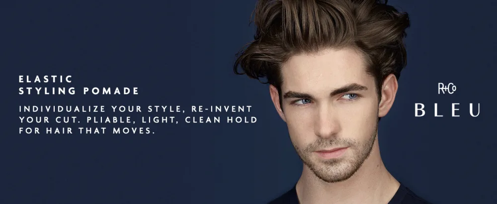 R+Co BLEU Elastic Styling Pomade | Effortless Separation + Piecey Texture + Structure | Vegan  Sustainable + Cruelty-Free | 1.7 Oz - elastic styling pomade