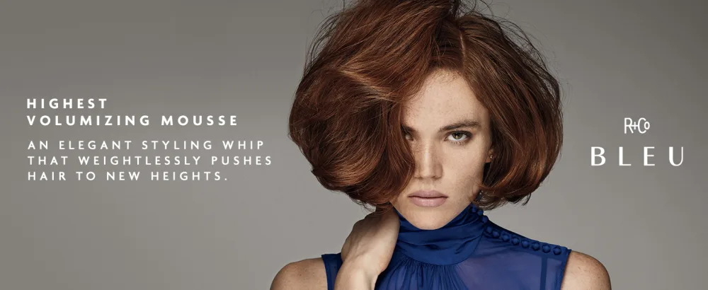 R+Co BLEU Highest Volumizing Mousse | Visibly Thickens  Long-Lasting Volume  Softness + Shine | Vegan  Sustainable + Cruelty-Free | 6.3 Oz - Highest Volumizing Mousse
