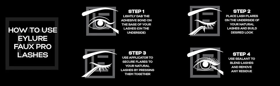 Eylure False Lashes  Lash Illusion Faux Mink No. 310 with Adhesive Included  1 Pair - Eylure Lash Illusion false lashes
