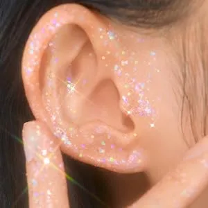  UNLEASHIA  Get Loose Glitter Gel Mini (No.2 Starlit Chaser) - ON THE EARS