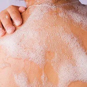 SILKSHAKE by ZitSticka - Probiotic-Rich Body Cleanser for Acne-Prone Skin with tea tree and Omegas 3  6 & 9. 10.14 oz. - 2. Rinse when done. Use daily. Avoid open cuts or wounds.