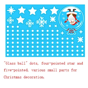 Oprtuisi Three-in-one Portable Vibration Massage Instrument Double Chin Reducer  Three Massage Modes Snowflake Santa Claus Reindeer Stickers. - product information 10