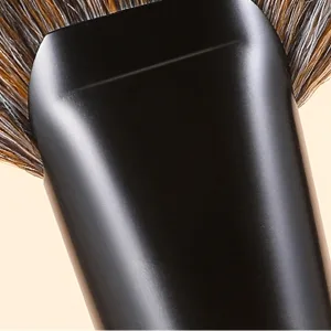 Docolor Fan Brush Professional Face Makeup Brush Highlighting Kabuki Premium Synthetic Hairs Cosmetic Tool  Red BULL Fan Brush C04 - Fan brush