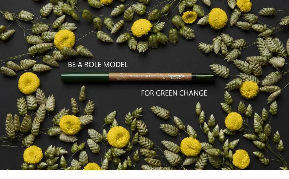 Sprout Waterproof Browliner | Vegan Formula | Plantable Browliner Pencil with Wildflower Seeds | Eco-Friendly Sustainable Makeup Gift | Brown - product information 16