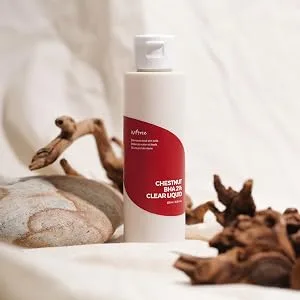 ISNTREE Chestnut BHA 2% Clear Liquid 100ml 3.38 fl oz dual care for pores with BHA and Chestnut Shell - bha 2%